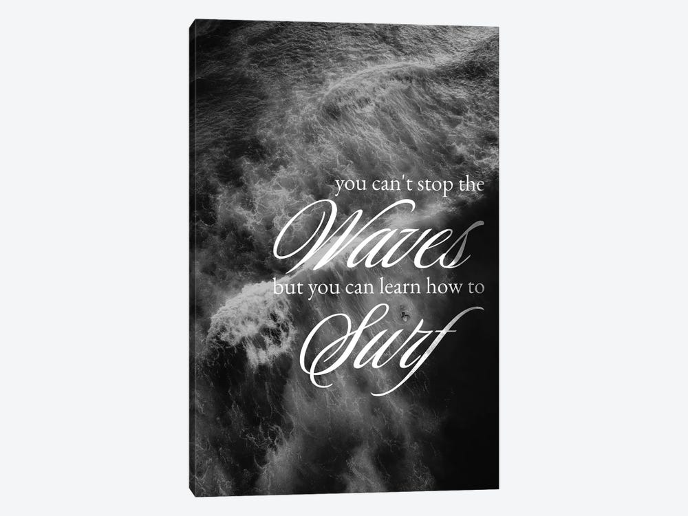 Learn To Surf The Waves by Adrian Baldovino 1-piece Art Print