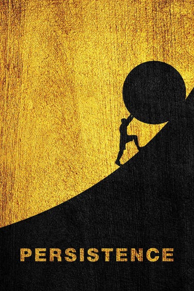 Persistence Gold by Adrian Baldovino multi panel art