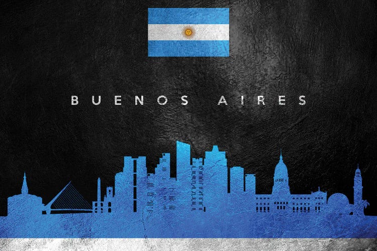 Buenos Aires Argentina Skyline