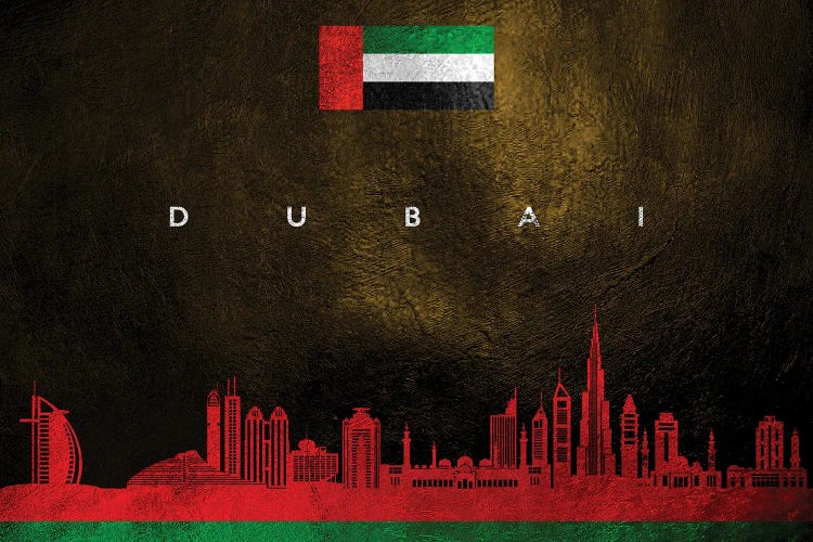 Dubai United Arab Emirates Skyline II