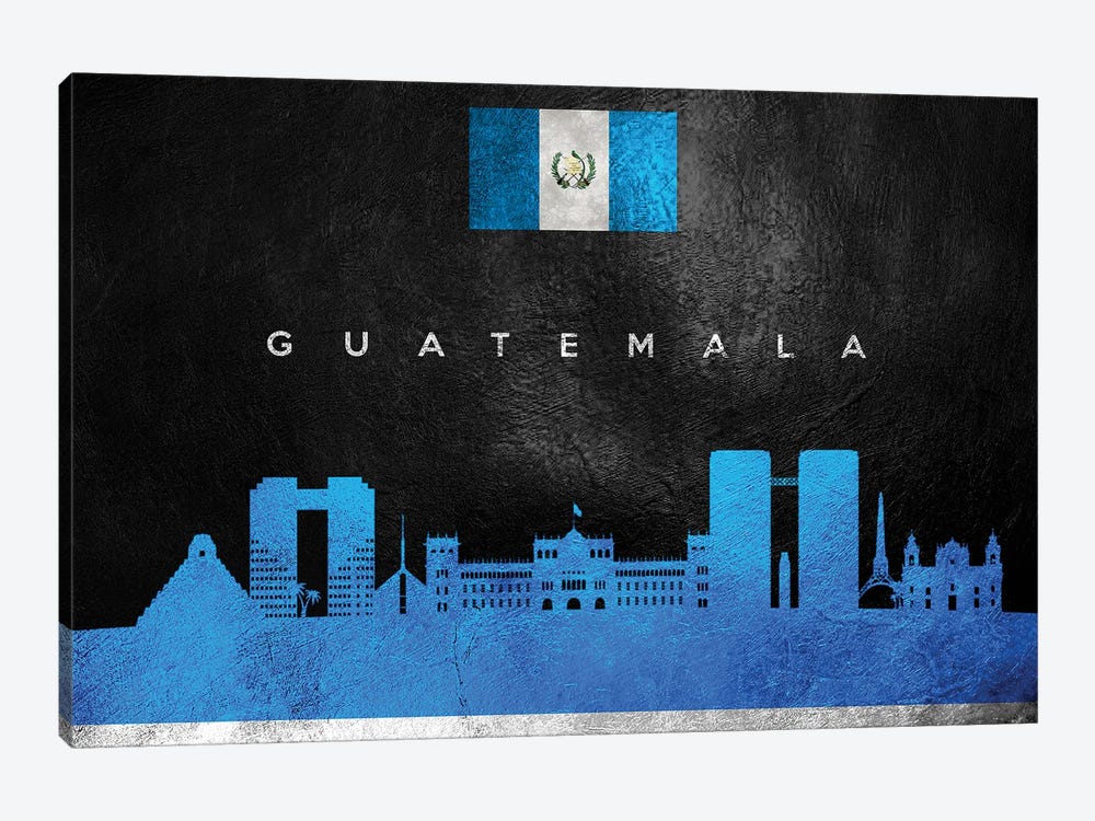 Guatemala Skyline by Adrian Baldovino 1-piece Art Print