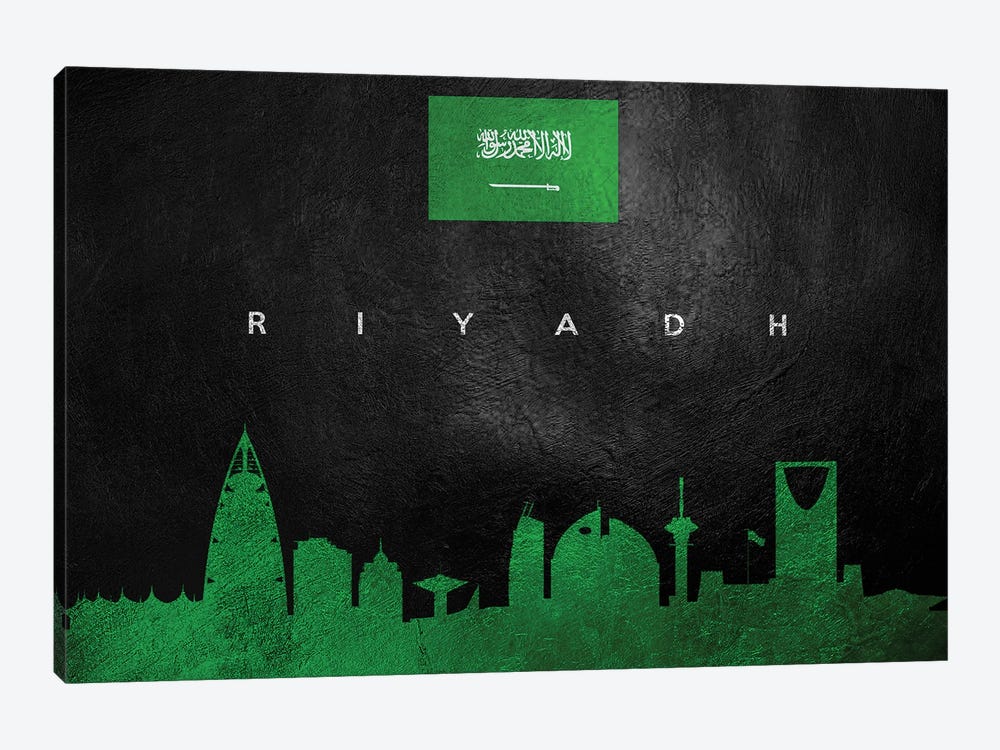 Riyadh Saudi Arabia Skyline by Adrian Baldovino 1-piece Canvas Print