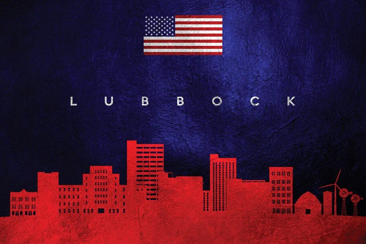 Lubbock Texas Skyline