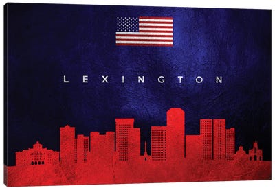 Lexington Kentucky Skyline Canvas Art Print
