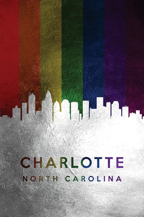 Charlotte North Carolina Spectrum Skyline