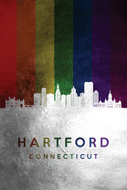 Hartford Connecticut Spectrum Skyline