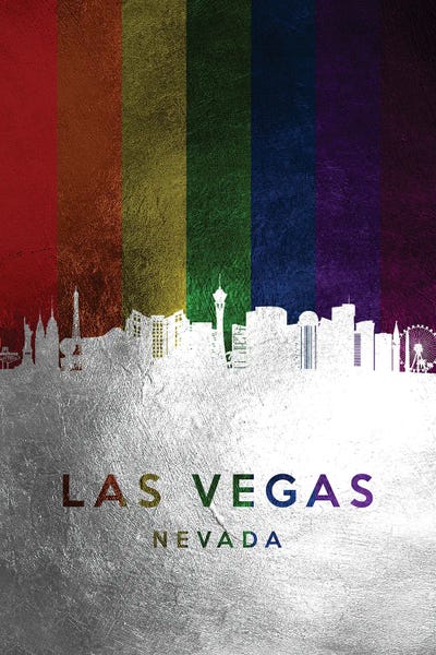 Las Vegas Skylines: Las Vegas Nevada Spectrum Skyline by Adrian Baldovino