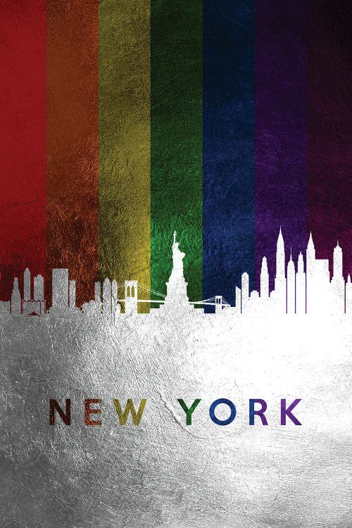 New York Spectrum Skyline