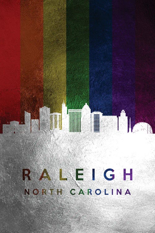 Raleigh North Carolina Spectrum Skyline