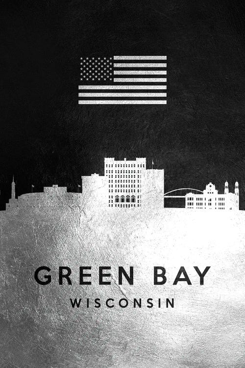 Green Bay Wisconsin Silver Skyline