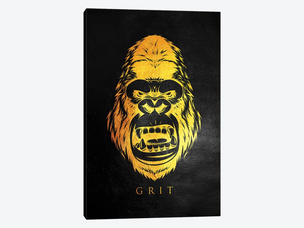 Gorilla Grit by Adrian Baldovino 1-piece Art Print