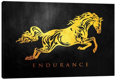 Horse Endurance Canvas Art Print - College