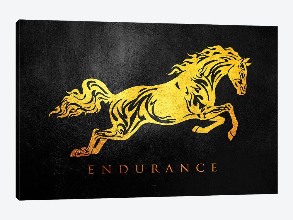 Horse Endurance by Adrian Baldovino 1-piece Art Print