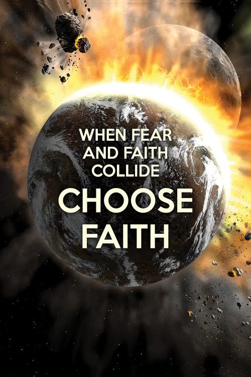 Choose Faith by Adrian Baldovino wall art