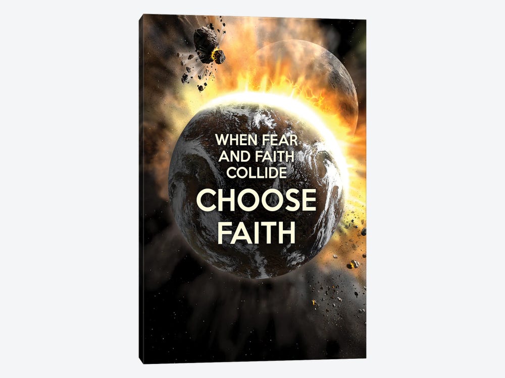 Choose Faith by Adrian Baldovino 1-piece Art Print