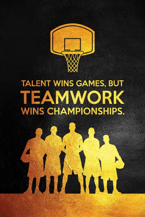 Teamwork Wins Championships