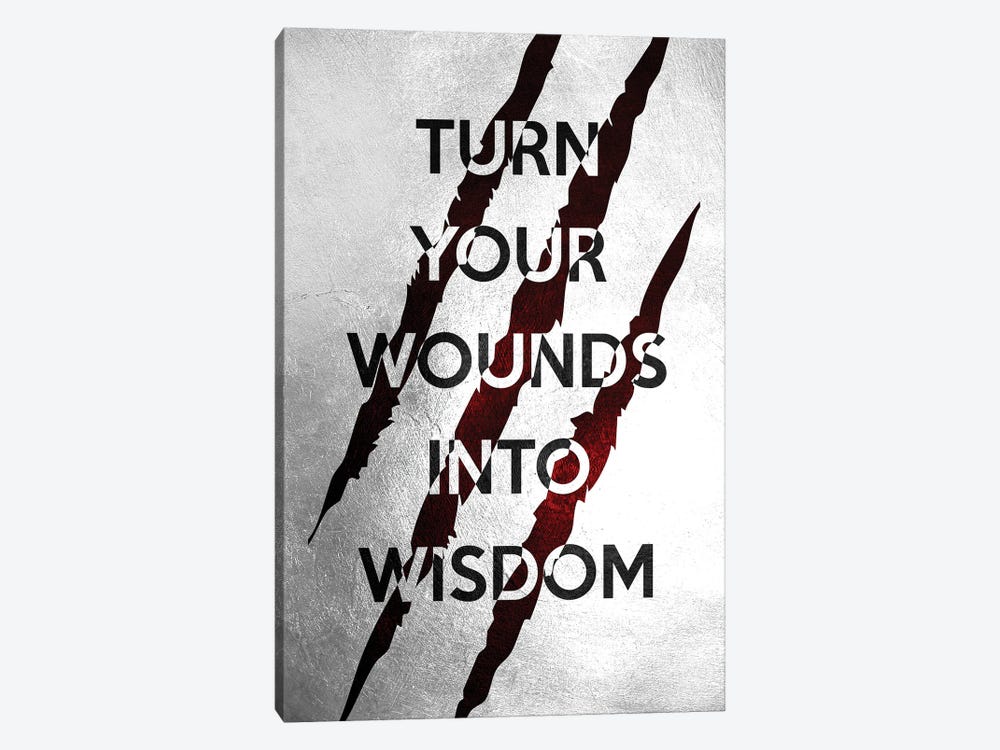 Wounds Into Wisdom by Adrian Baldovino 1-piece Canvas Wall Art