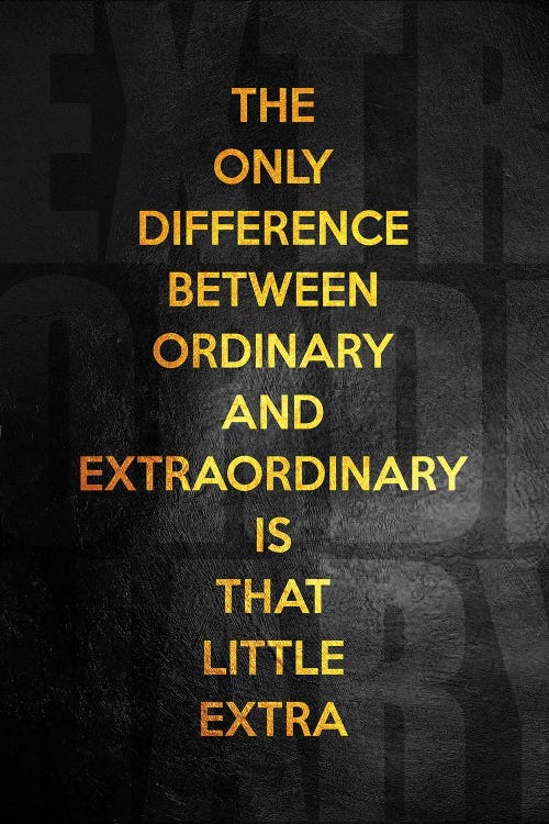 Extraordinary by Adrian Baldovino wall art