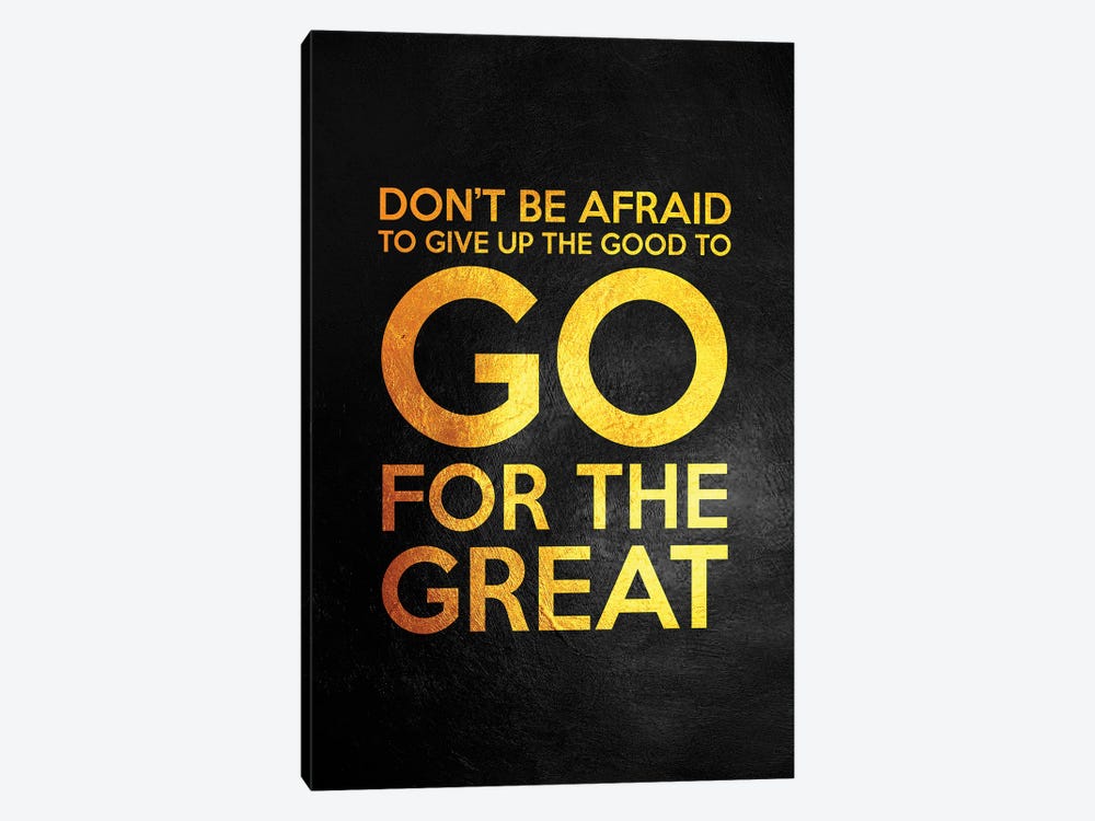 Go For The Great by Adrian Baldovino 1-piece Canvas Wall Art