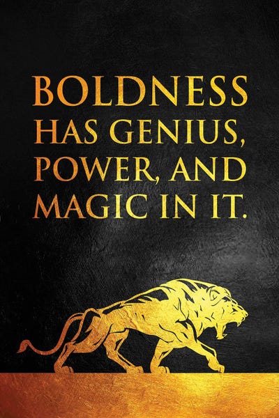 Lion Boldness