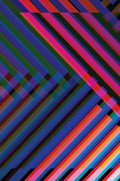 Neon Blur I by Andrew M Barlow acrylic art print