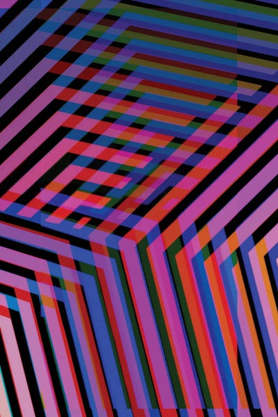 Neon Blur II by Andrew M Barlow acrylic art print