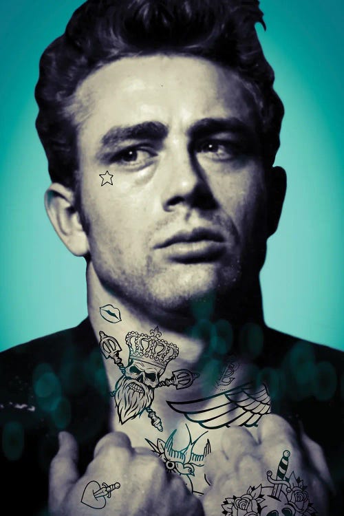 James Dean Tattooed