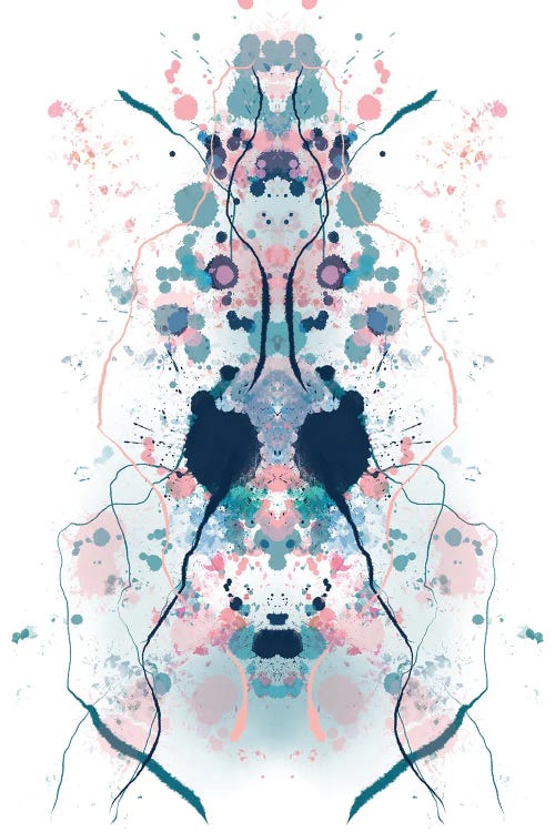 Ink Blot Aqua