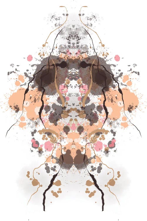 Ink Blot Peach