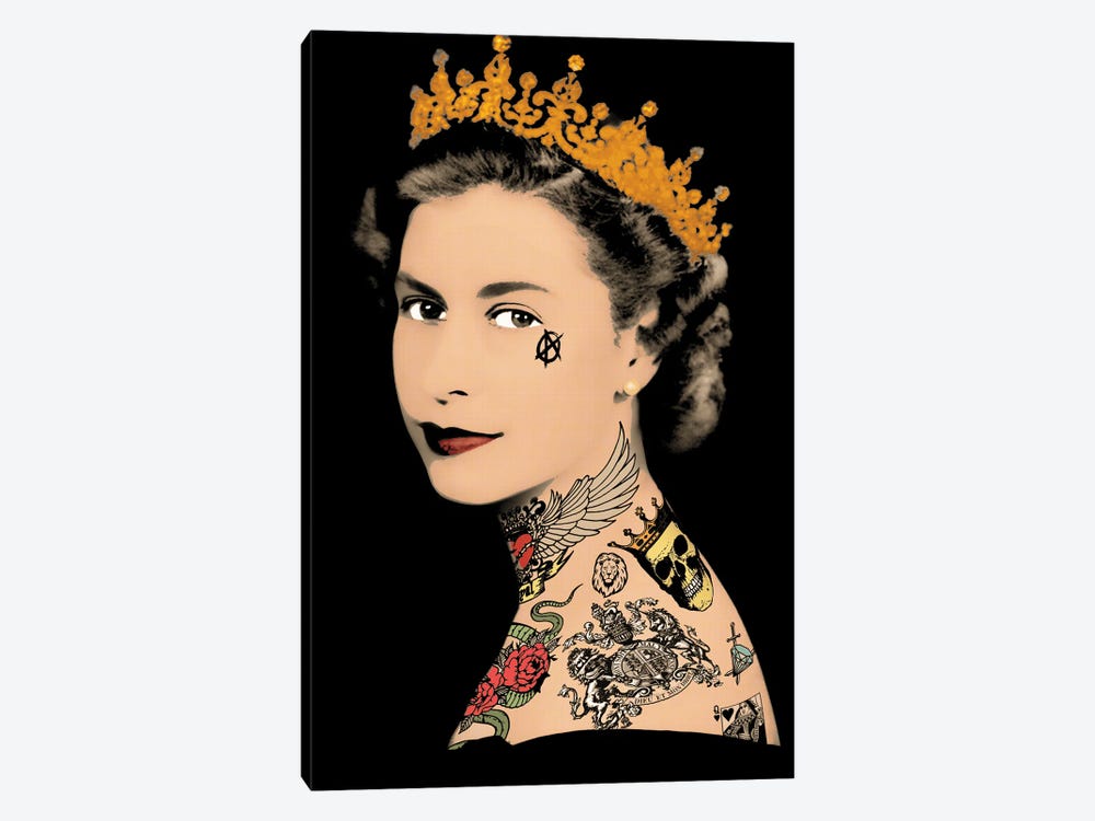 Lizzy The 2nd by Andrew M Barlow 1-piece Canvas Art
