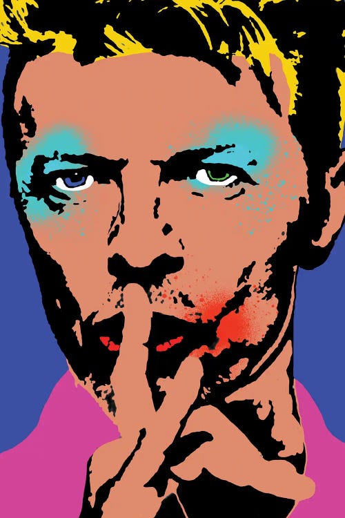 David Bowie Pop Art