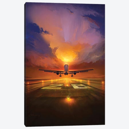 Last Flight Canvas Print #ACB18} by Artem Rhads Chebokha Canvas Art
