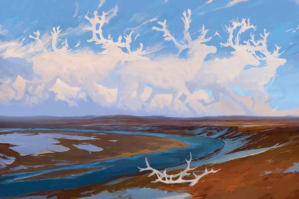 Reindeer: Legends Of The North by Artem Rhads Chebokha