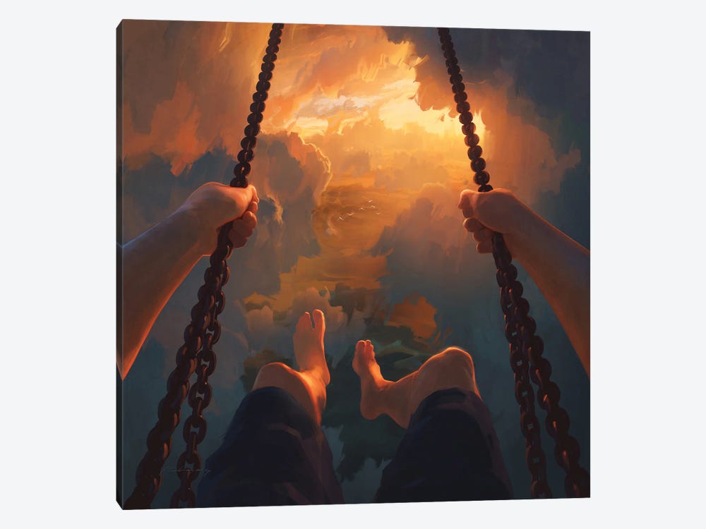 View From Above by Artem Rhads Chebokha 1-piece Canvas Wall Art