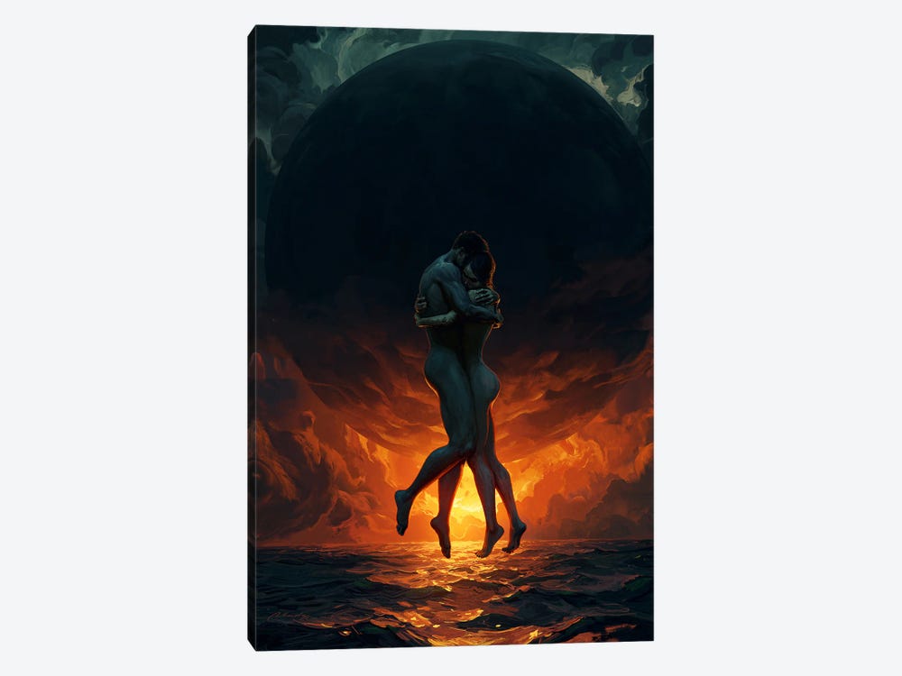 Moment Of Anxiety by Artem Rhads Chebokha 1-piece Canvas Print