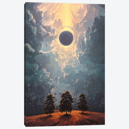 Eclipse Canvas Print #ACB50} by Artem Rhads Chebokha Canvas Art