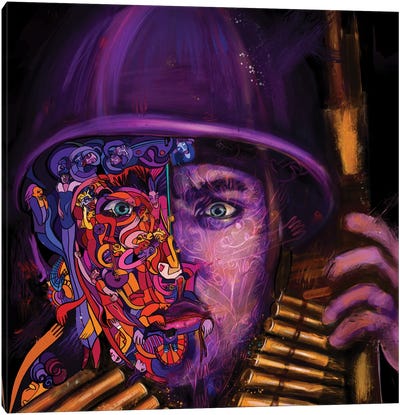 Soldier Canvas Art Print - Antonio Cotecchia Cote