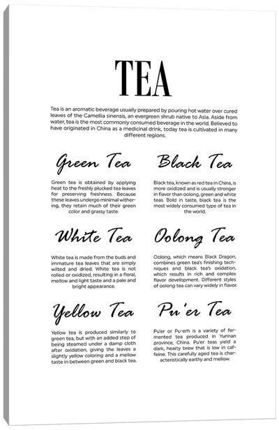 Tea Canvas Art Print - Alchera Design Posters