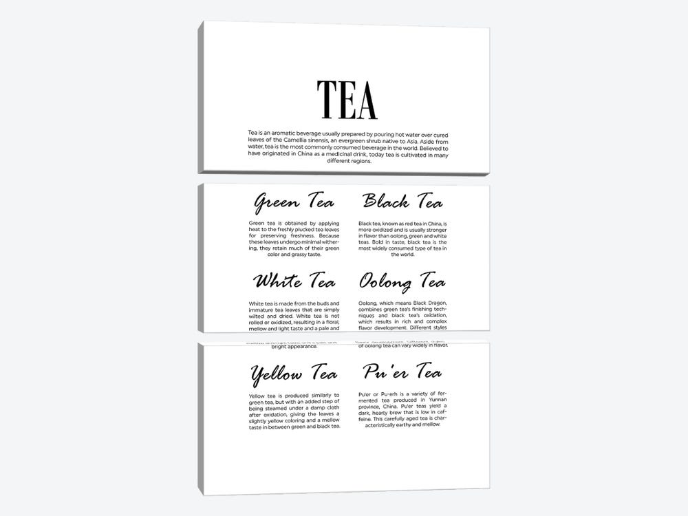 Tea by Alchera Design Posters 3-piece Canvas Print