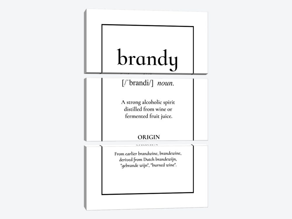 Brandy Definition by Alchera Design Posters 3-piece Canvas Artwork