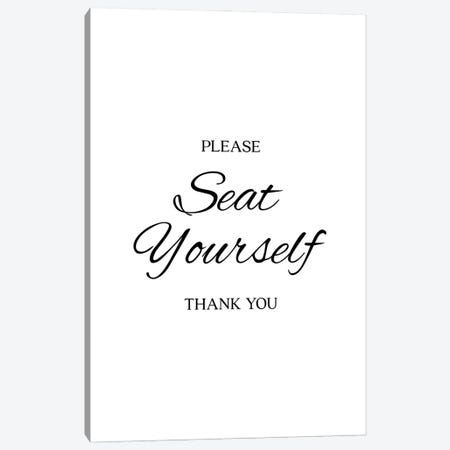 Please Seat Yourself Canvas Print #ACE15} by Alchera Design Posters Canvas Art