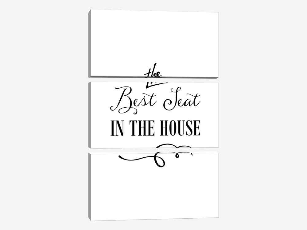 The Best Seat in the House by Alchera Design Posters 3-piece Canvas Print