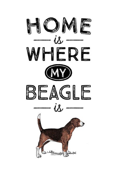 Beagles: Beagle by Alchera Design Posters