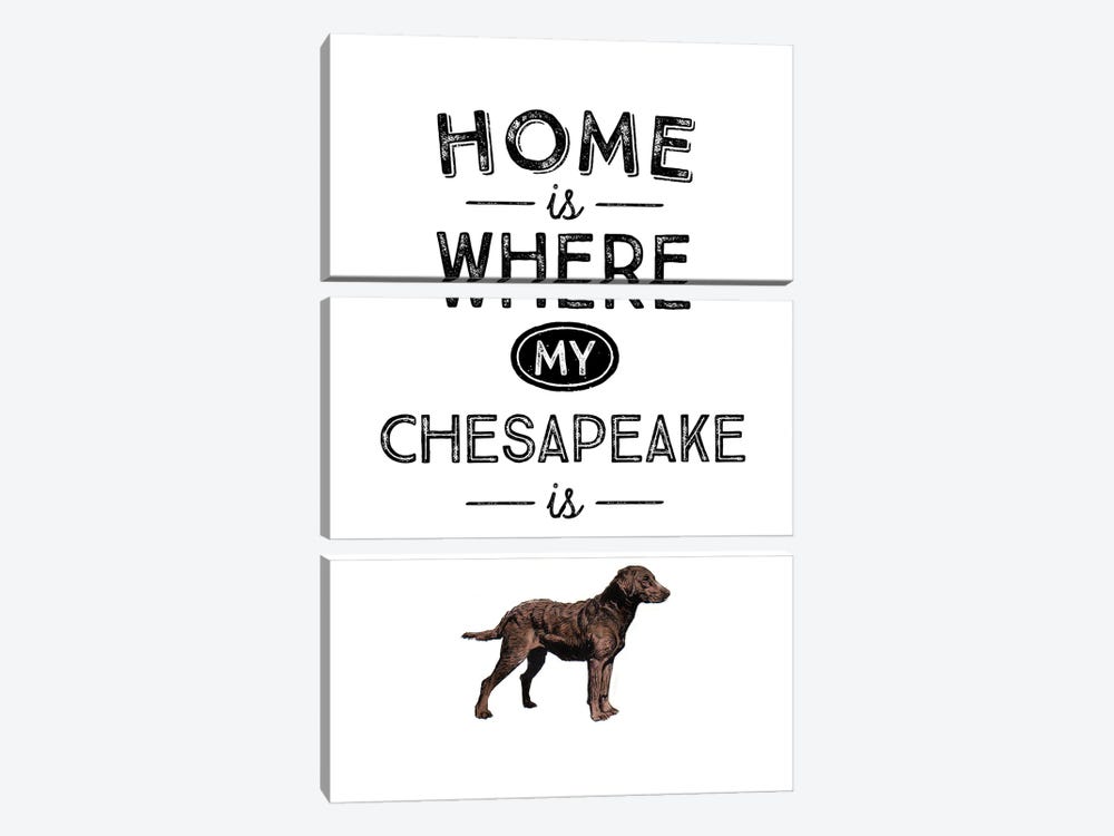 Chesapeake by Alchera Design Posters 3-piece Canvas Print