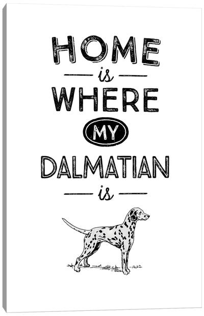 Dalmatian Canvas Art Print - Alchera Design Posters