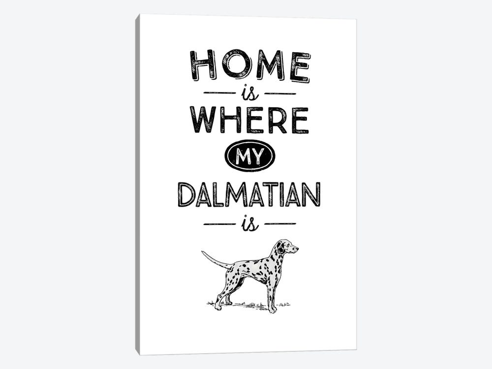 Dalmatian by Alchera Design Posters 1-piece Canvas Artwork