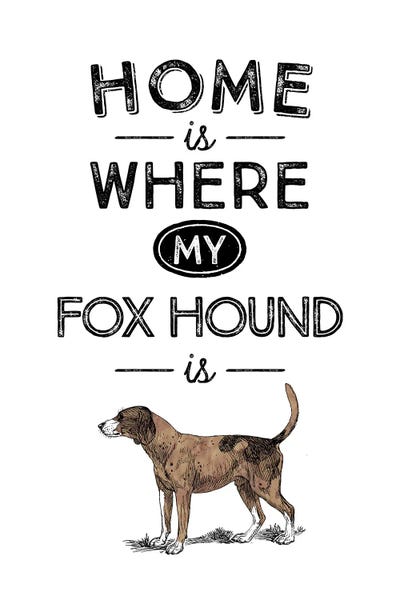 Hounds: Fox Hound by Alchera Design Posters
