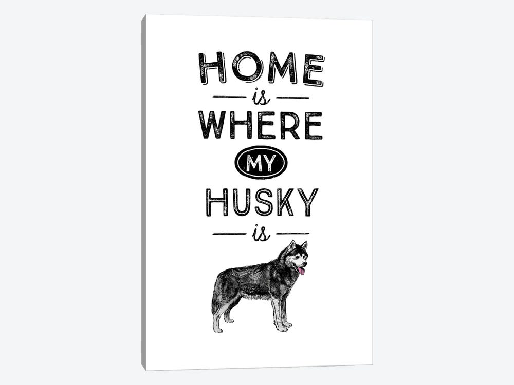 Husky by Alchera Design Posters 1-piece Canvas Art Print