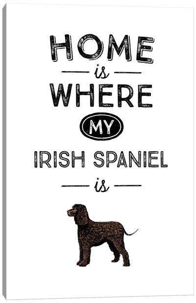 Irish Spaniel Canvas Art Print - Alchera Design Posters