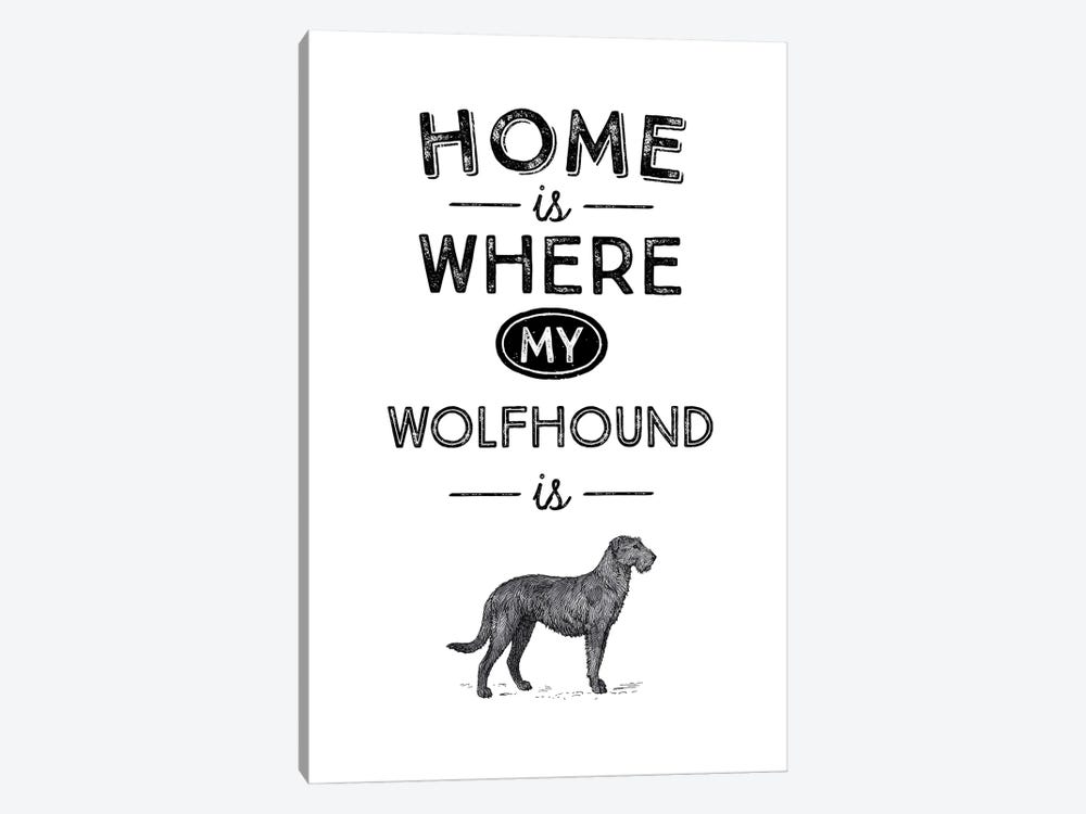 Irish Wolfhound by Alchera Design Posters 1-piece Canvas Art Print